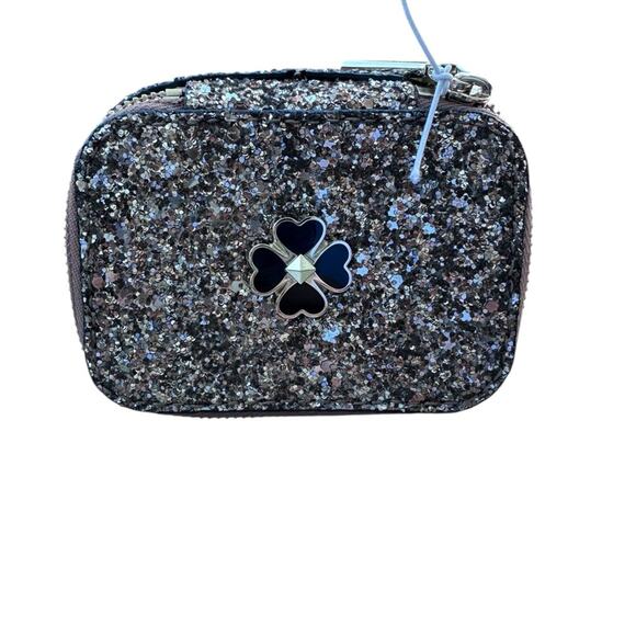 Kate Spade - Odette Glitter Jewelry Holder, Rose Gold, travel jewelry box, NWT - Picture 3 of 13